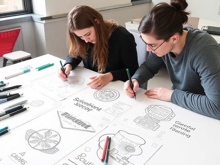 Iterative Sketching Sessions: A Core Method for Building Strong Brand Identity